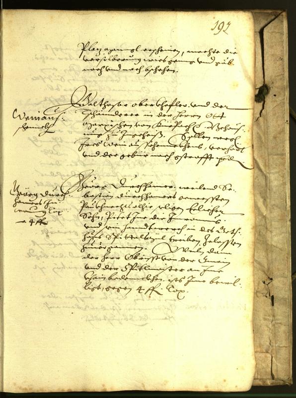 Civic Archives of Bozen-Bolzano - BOhisto Minutes of the council 1615 