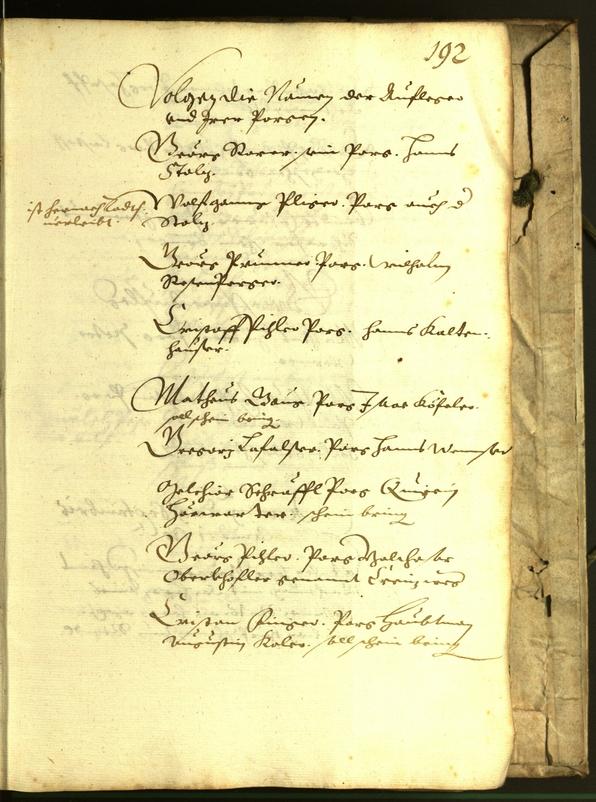 Civic Archives of Bozen-Bolzano - BOhisto Minutes of the council 1615 