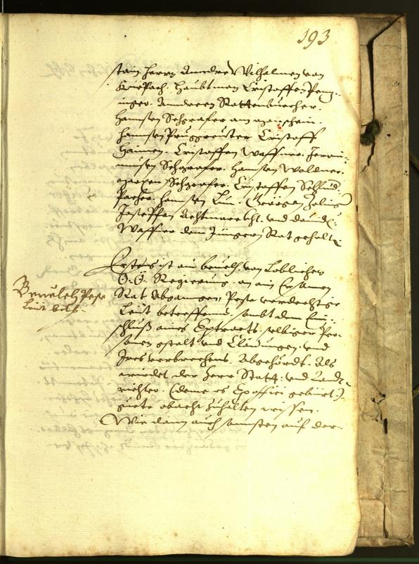 Civic Archives of Bozen-Bolzano - BOhisto Minutes of the council 1615 