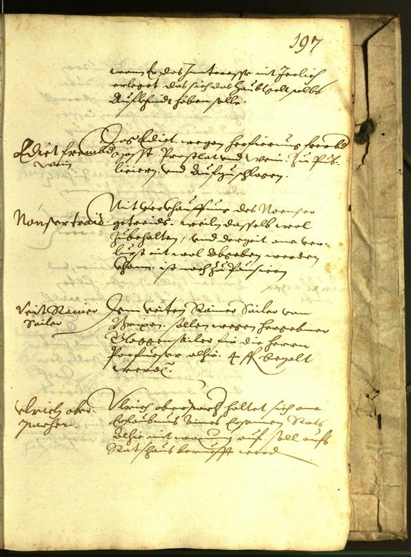 Civic Archives of Bozen-Bolzano - BOhisto Minutes of the council 1615 