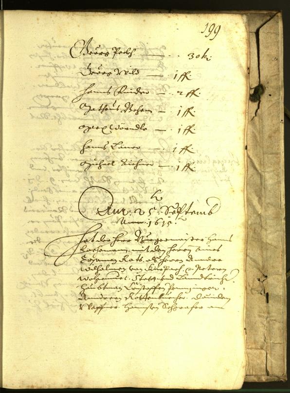 Civic Archives of Bozen-Bolzano - BOhisto Minutes of the council 1615 