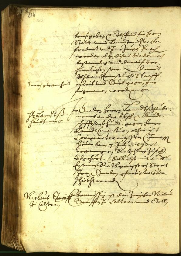 Civic Archives of Bozen-Bolzano - BOhisto Minutes of the council 1615 