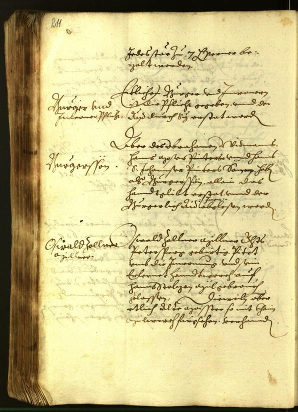 Civic Archives of Bozen-Bolzano - BOhisto Minutes of the council 1615 