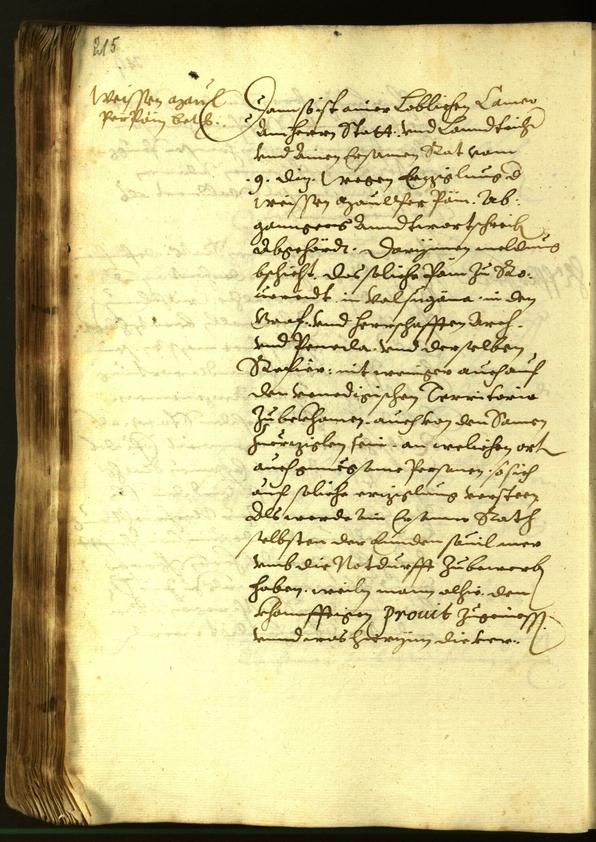 Civic Archives of Bozen-Bolzano - BOhisto Minutes of the council 1615 