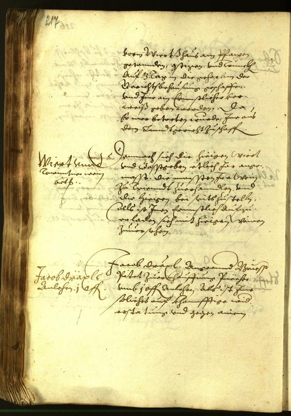 Civic Archives of Bozen-Bolzano - BOhisto Minutes of the council 1615 