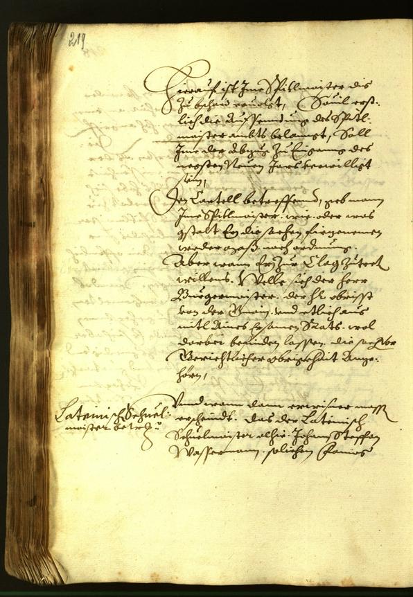 Civic Archives of Bozen-Bolzano - BOhisto Minutes of the council 1615 