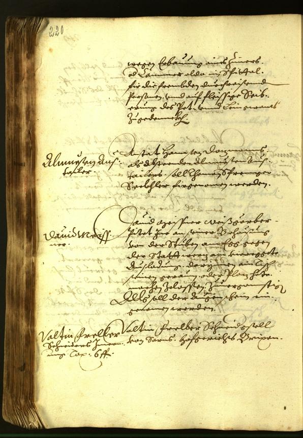 Civic Archives of Bozen-Bolzano - BOhisto Minutes of the council 1615 