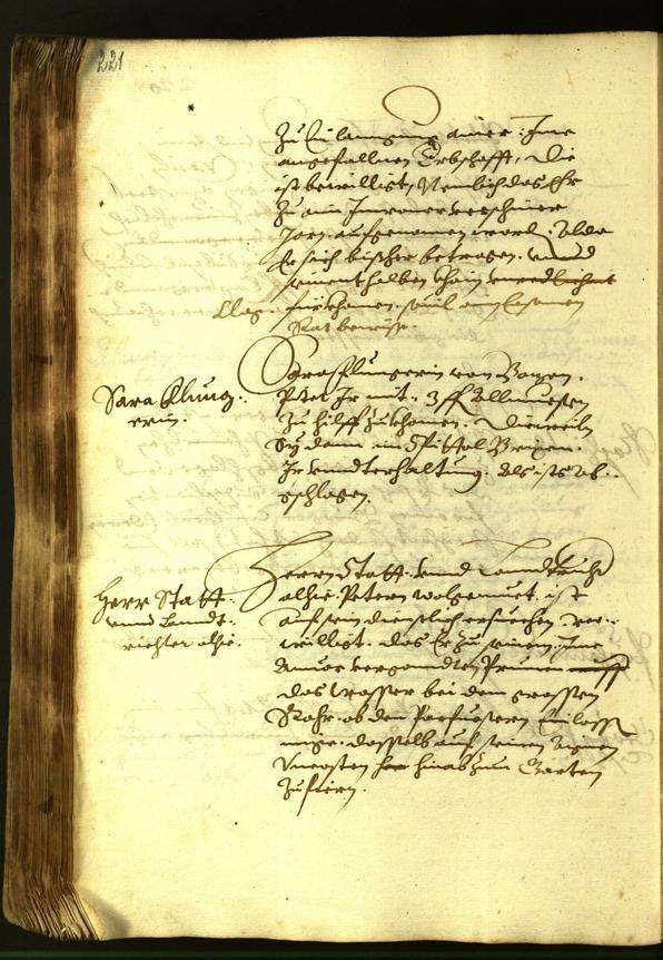 Civic Archives of Bozen-Bolzano - BOhisto Minutes of the council 1615 