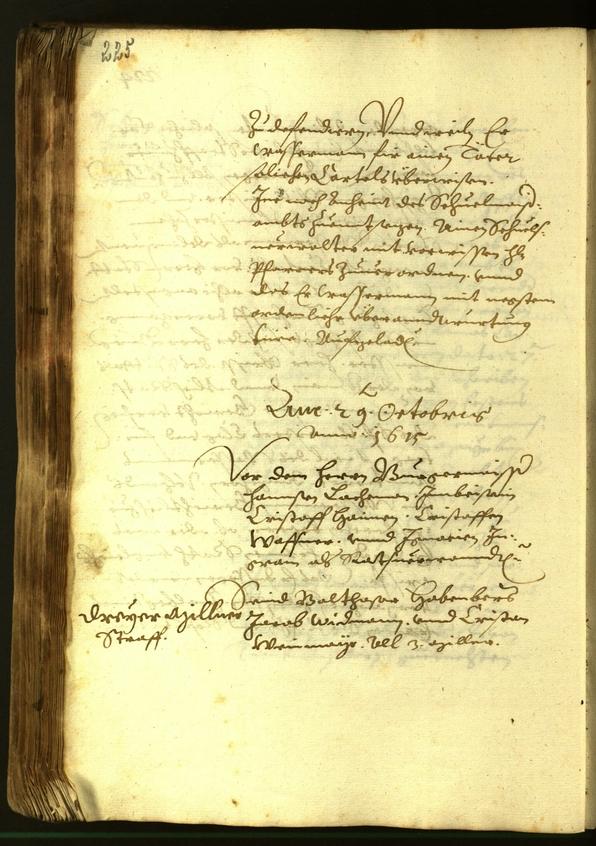 Civic Archives of Bozen-Bolzano - BOhisto Minutes of the council 1615 