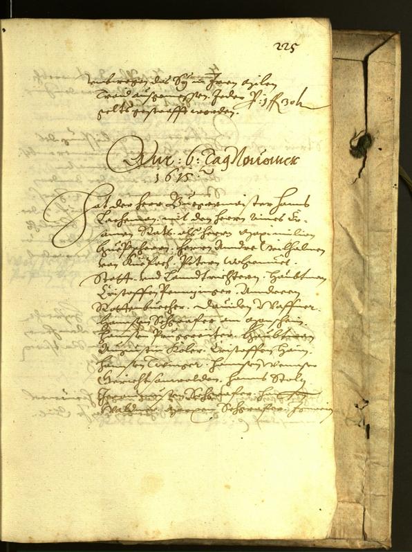 Civic Archives of Bozen-Bolzano - BOhisto Minutes of the council 1615 