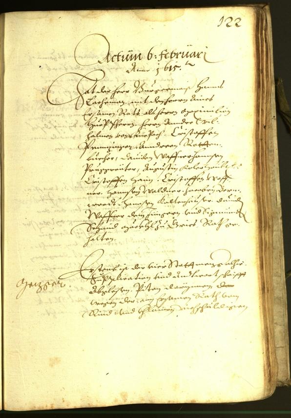 Civic Archives of Bozen-Bolzano - BOhisto Minutes of the council 1615 