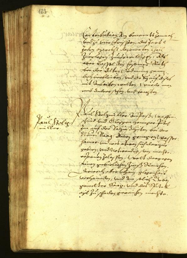 Stadtarchiv Bozen - BOhisto Ratsprotokoll 1615 