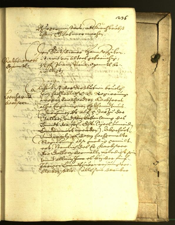 Stadtarchiv Bozen - BOhisto Ratsprotokoll 1615 