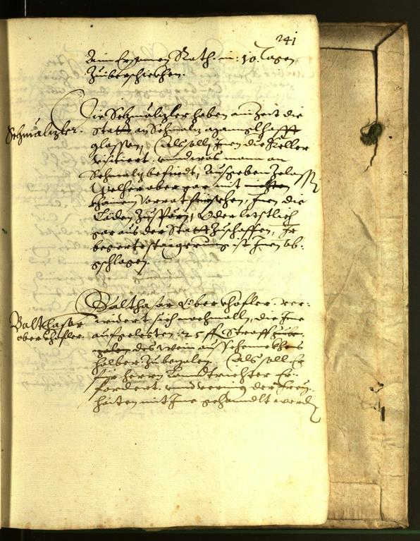 Civic Archives of Bozen-Bolzano - BOhisto Minutes of the council 1615 