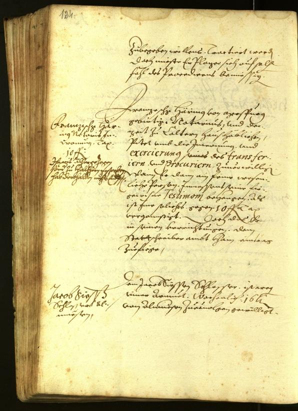 Stadtarchiv Bozen - BOhisto Ratsprotokoll 1615 