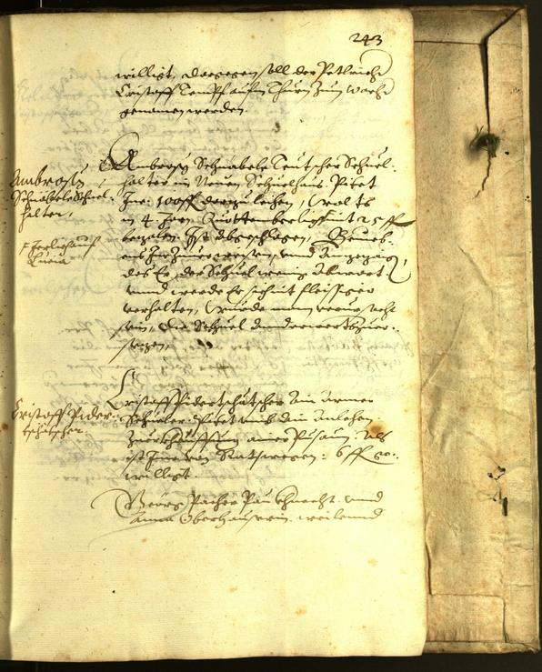 Stadtarchiv Bozen - BOhisto Ratsprotokoll 1615 