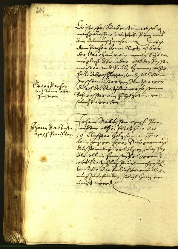 Stadtarchiv Bozen - BOhisto Ratsprotokoll 1615 