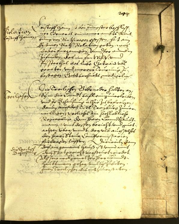 Stadtarchiv Bozen - BOhisto Ratsprotokoll 1615 