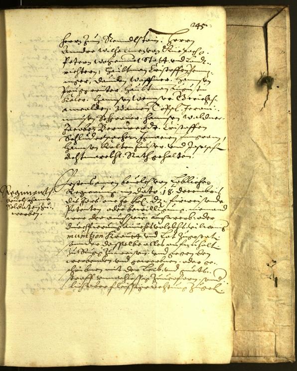 Stadtarchiv Bozen - BOhisto Ratsprotokoll 1615 