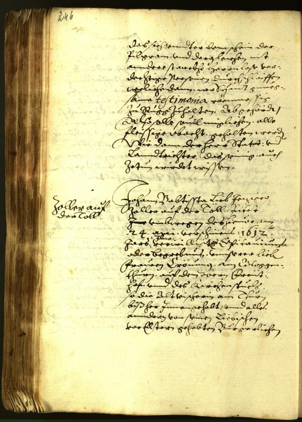 Archivio Storico della Città di Bolzano - BOhisto protocollo consiliare 1615 