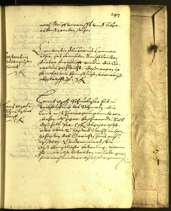 Stadtarchiv Bozen - BOhisto Ratsprotokoll 1615 