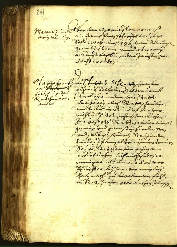 Civic Archives of Bozen-Bolzano - BOhisto Minutes of the council 1615 