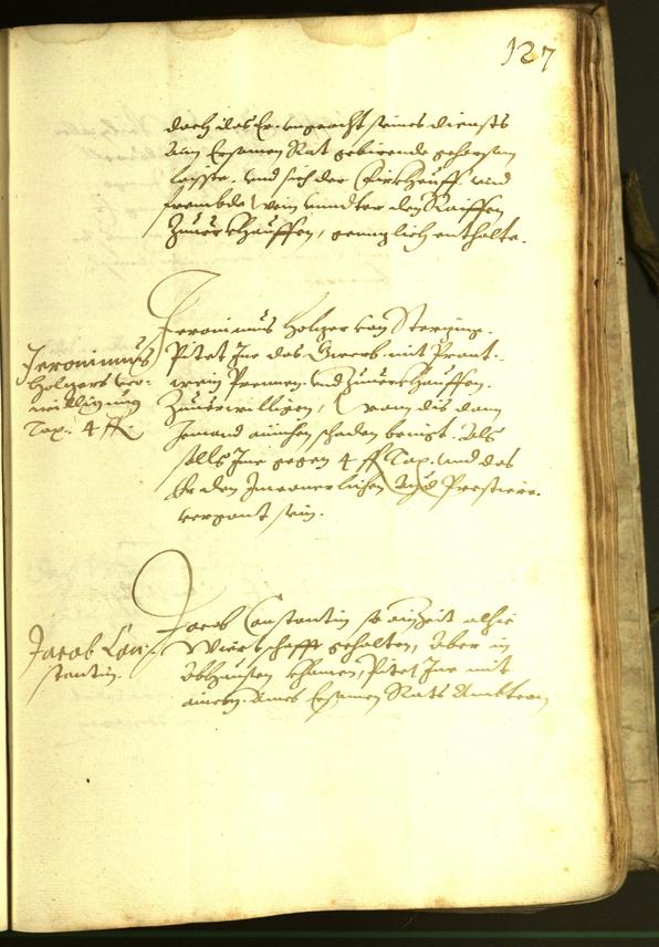 Stadtarchiv Bozen - BOhisto Ratsprotokoll 1615 