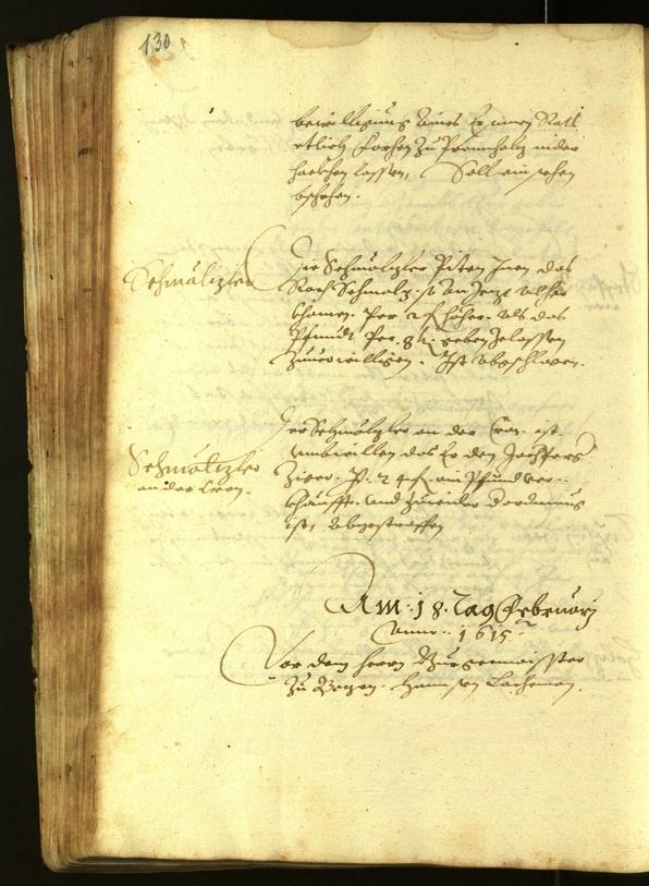 Civic Archives of Bozen-Bolzano - BOhisto Minutes of the council 1615 