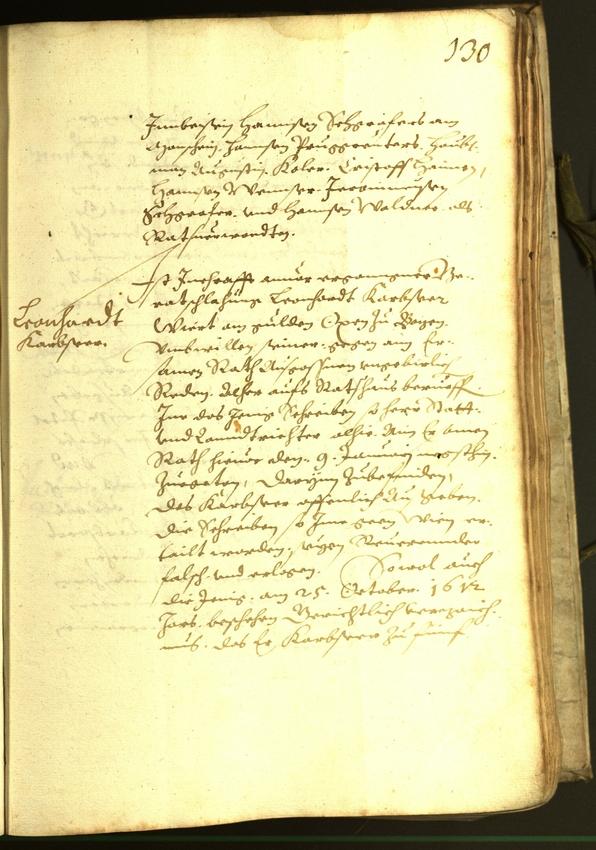 Civic Archives of Bozen-Bolzano - BOhisto Minutes of the council 1615 