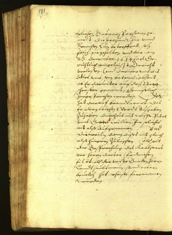 Stadtarchiv Bozen - BOhisto Ratsprotokoll 1615 