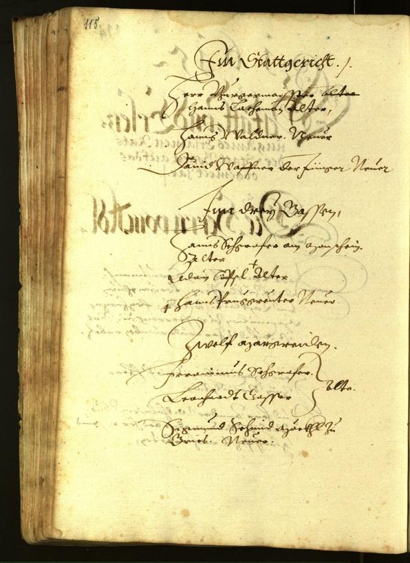 Civic Archives of Bozen-Bolzano - BOhisto Minutes of the council 1615 