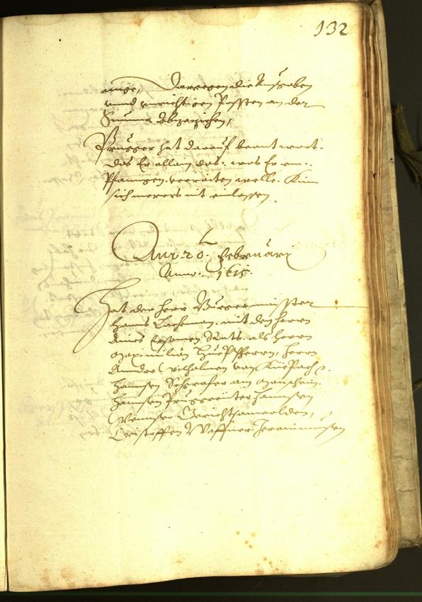 Civic Archives of Bozen-Bolzano - BOhisto Minutes of the council 1615 