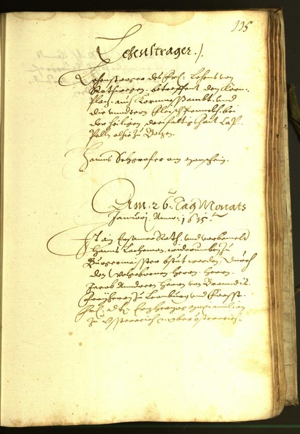 Civic Archives of Bozen-Bolzano - BOhisto Minutes of the council 1615 