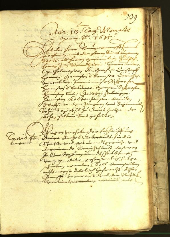 Civic Archives of Bozen-Bolzano - BOhisto Minutes of the council 1615 