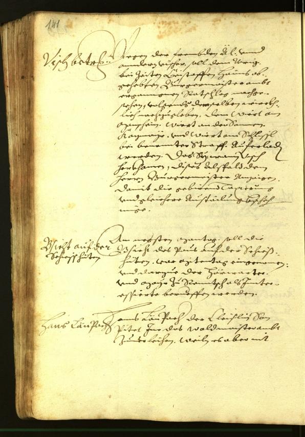 Civic Archives of Bozen-Bolzano - BOhisto Minutes of the council 1615 