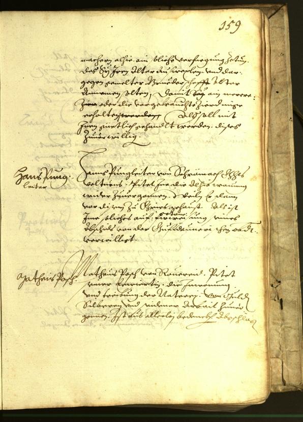 Stadtarchiv Bozen - BOhisto Ratsprotokoll 1615 