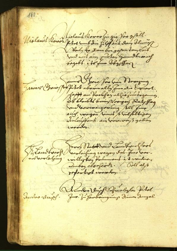 Civic Archives of Bozen-Bolzano - BOhisto Minutes of the council 1615 