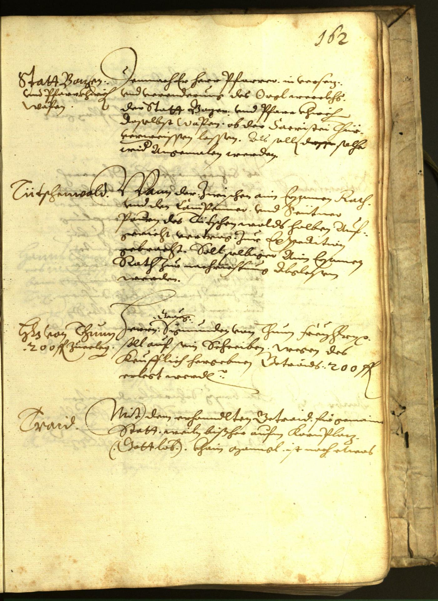 Civic Archives of Bozen-Bolzano - BOhisto Minutes of the council 1615 