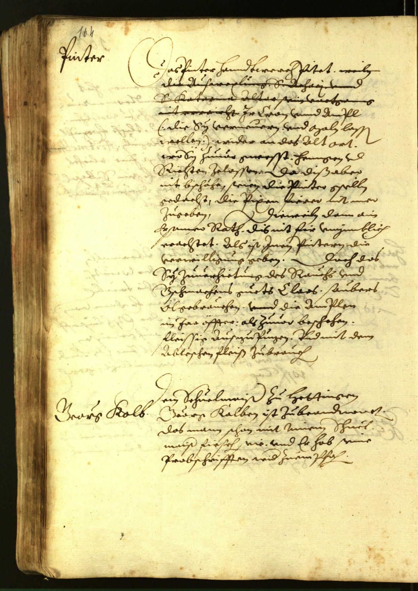 Civic Archives of Bozen-Bolzano - BOhisto Minutes of the council 1615 