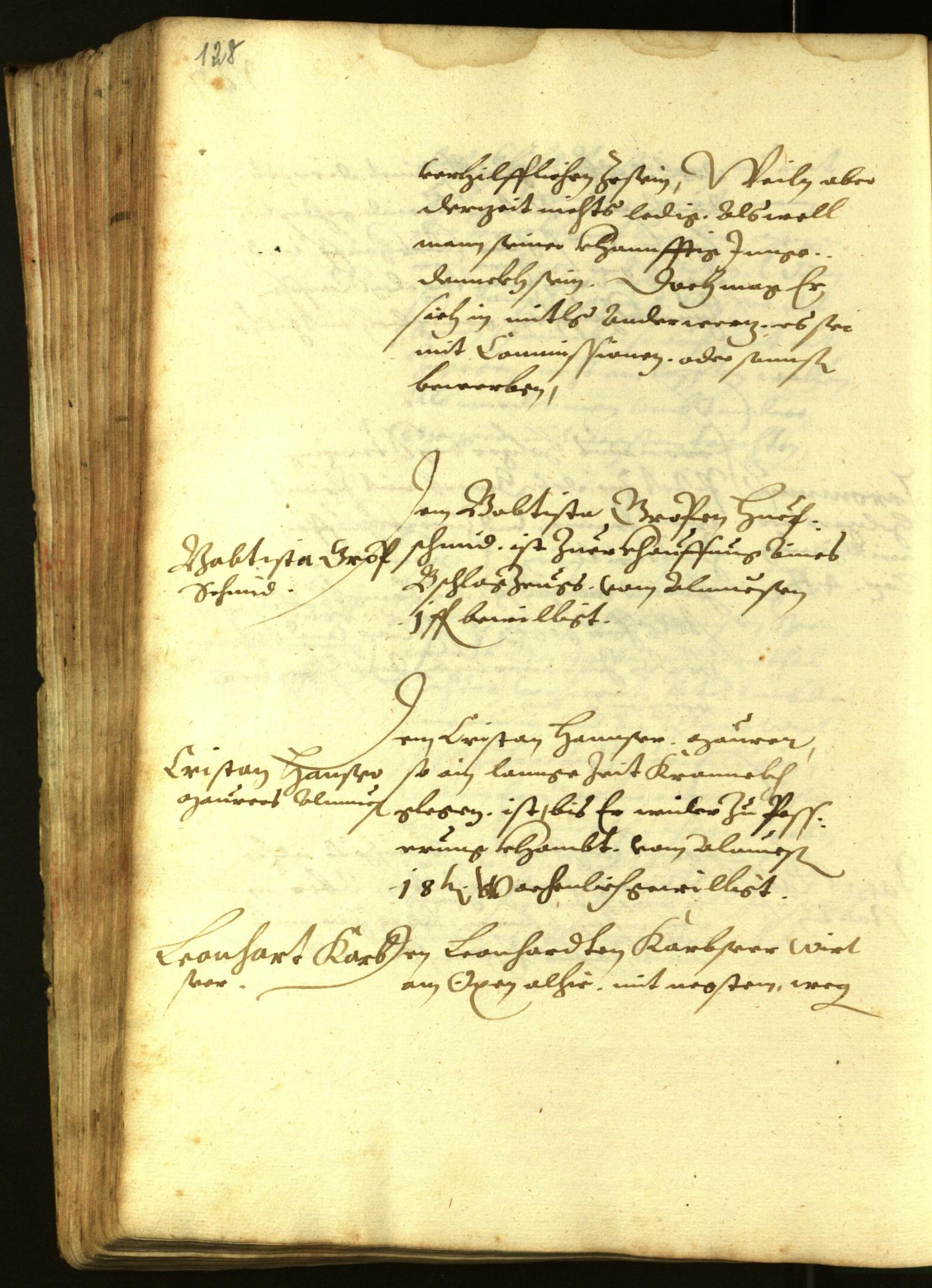 Civic Archives of Bozen-Bolzano - BOhisto Minutes of the council 1615 