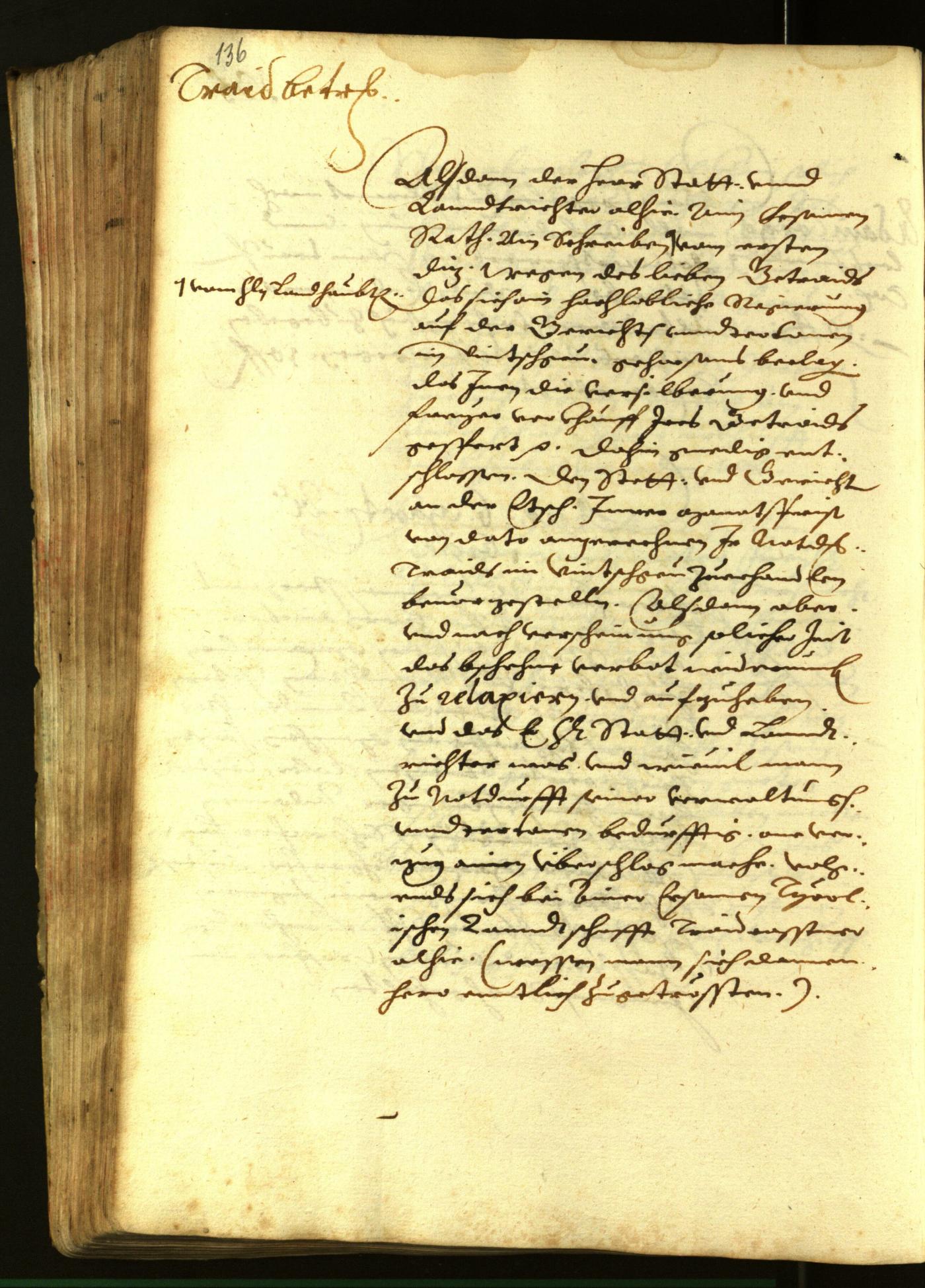 Stadtarchiv Bozen - BOhisto Ratsprotokoll 1615 