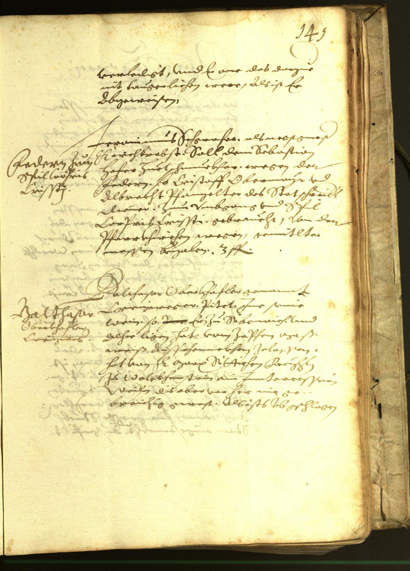 Stadtarchiv Bozen - BOhisto Ratsprotokoll 1615 