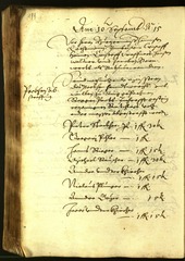 Archivio Storico della Città di Bolzano - BOhisto protocollo consiliare 1615 - 