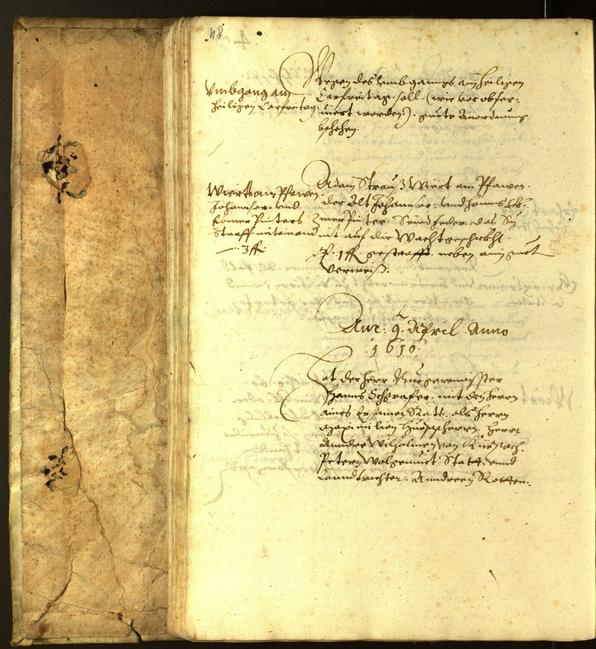 Civic Archives of Bozen-Bolzano - BOhisto Minutes of the council 1616 