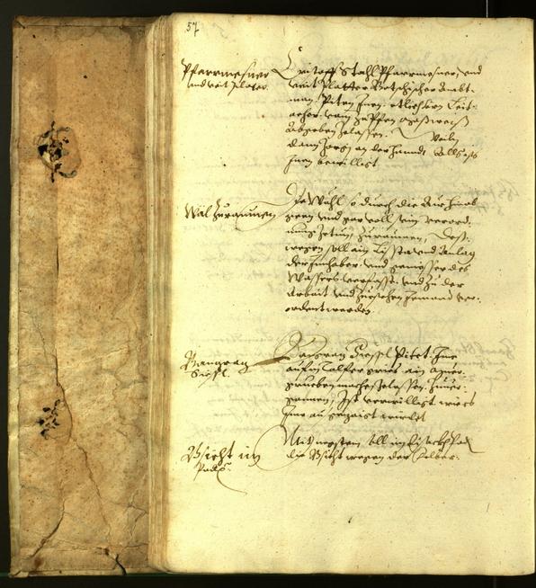 Civic Archives of Bozen-Bolzano - BOhisto Minutes of the council 1616 