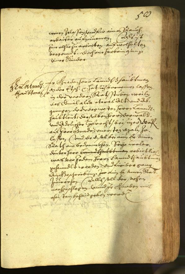 Stadtarchiv Bozen - BOhisto Ratsprotokoll 1616 