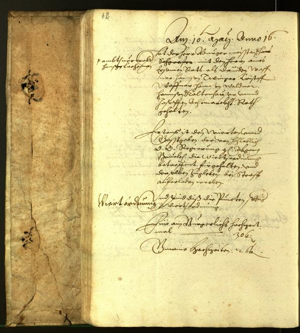 Civic Archives of Bozen-Bolzano - BOhisto Minutes of the council 1616 