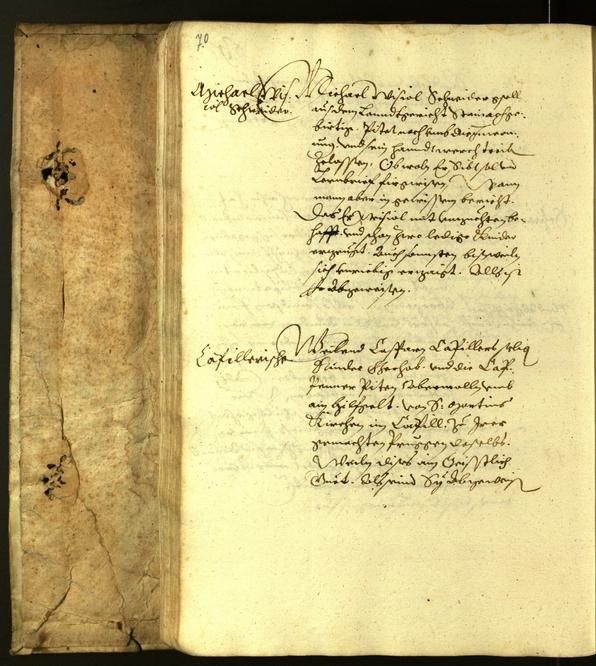 Stadtarchiv Bozen - BOhisto Ratsprotokoll 1616 