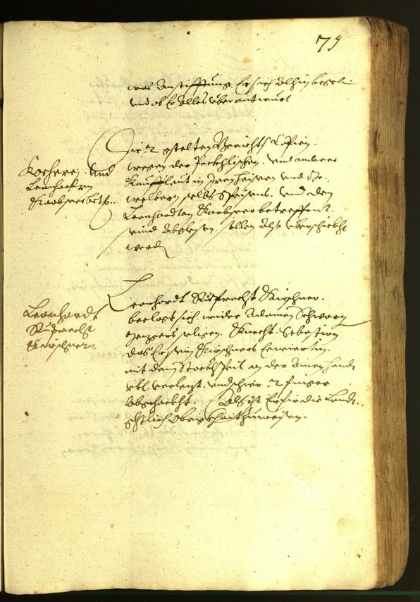 Stadtarchiv Bozen - BOhisto Ratsprotokoll 1616 