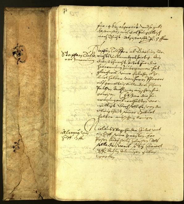 Stadtarchiv Bozen - BOhisto Ratsprotokoll 1616 